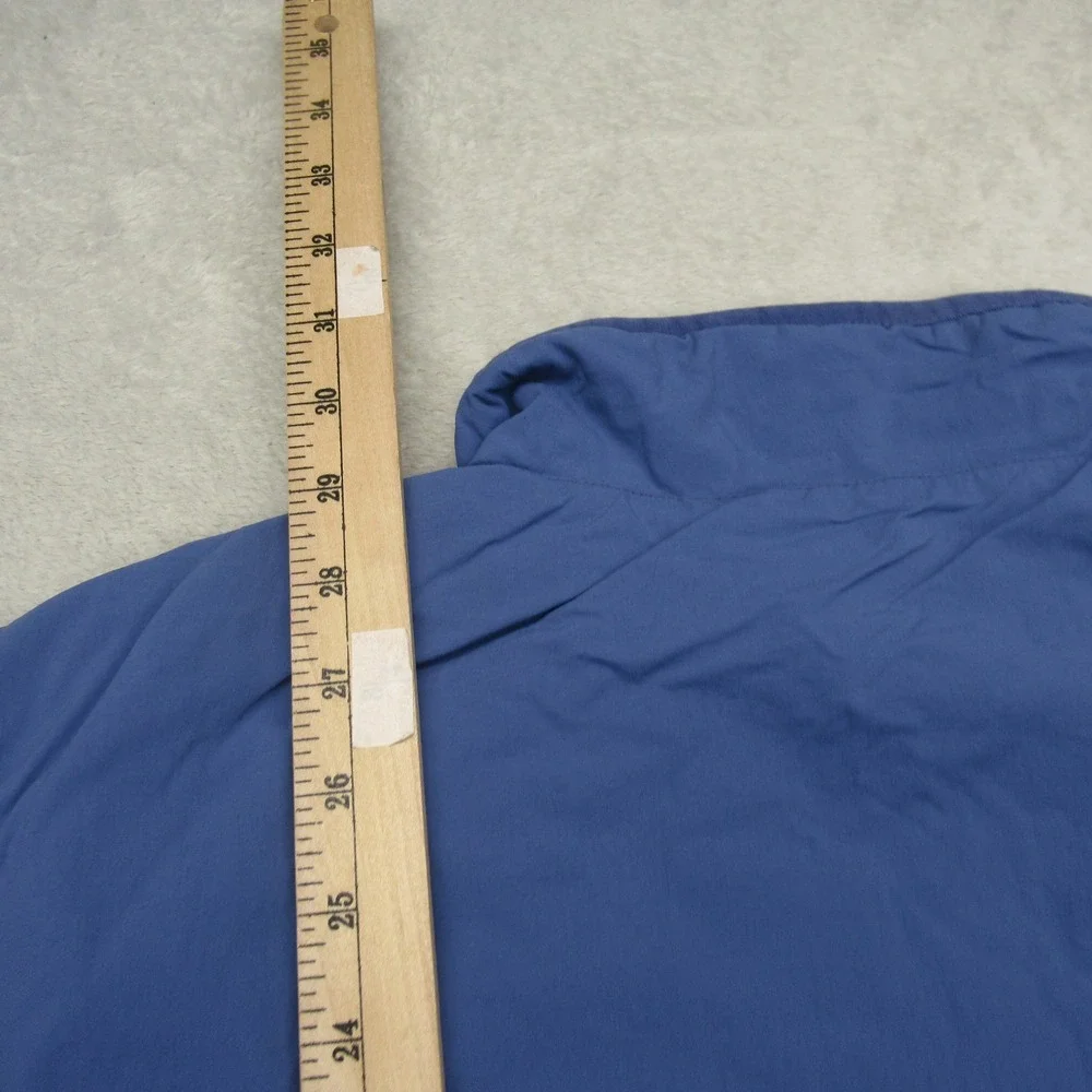 Mountain Khakis Jacket Mens Large Blue Insulated Reversible Water Resistant Logo